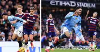 Newcastle United get dressing room blasting as Bruno Guimaraes hauled off in City horror show