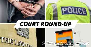 Offenders jailed, fined and banned from driving in the week's court results