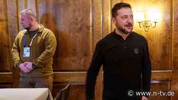 Sicherheitsgarantien gefordert: Selenskyj lehnt Rohstoff-Abkommen mit USA vorerst ab