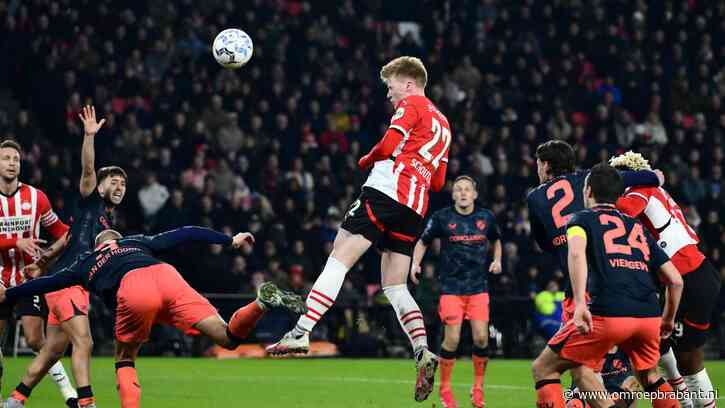 PSV morst punten in eigen huis tegen FC Utrecht, slechte serie houdt aan