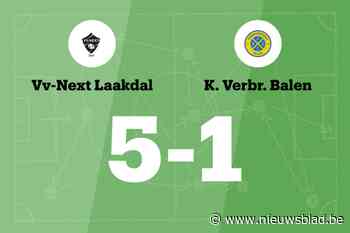 Laakdal NXT B verslaat Balen na hattrick Van Sweefelt