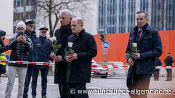Nachricht vom Tod zweier Opfer platzt in Wahlkampfauftritt von Olaf Scholz