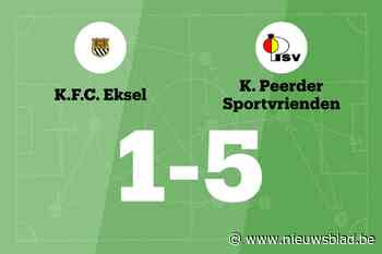 Rajcomar scoort drie keer, Peer SV verslaat Eksel B