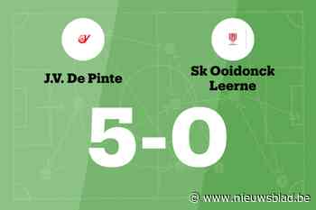 JV De Pinte B overklast SK Ooidonck Leerne