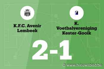 Zege voor Avenir Lembeek B in thuiswedstrijd tegen Kester-Gooik B