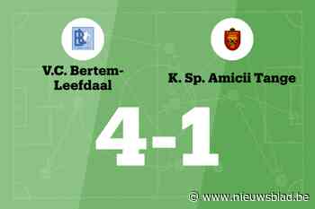 Weergaloze Hoekx leidt Bertem-Leefdaal B langs Amicii Tange