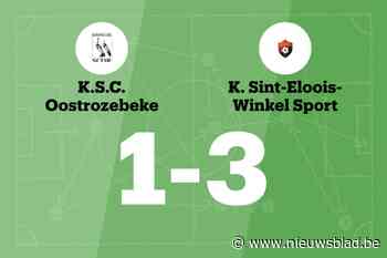 Winkel Sport wint uit van SC Oostrozebeke, mede dankzij twee treffers Vanbesien