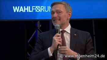 Stille im WahlFORUM: Hier muss Lindner lange überlegen – und ringt sich dann zu spezieller Antwort durch