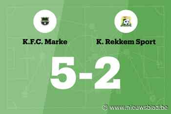 Zege FC Marke B tegen Rekkem Sport