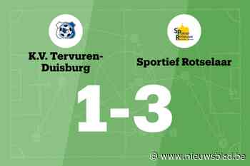 Rotselaar beëindigt reeks nederlagen met zege tegen Tervuren-Duisburg
