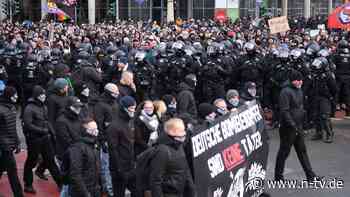 Mehr Zulauf als zuvor: Tausende protestieren in Dresden gegen rechten Aufmarsch