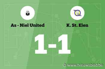 As-Niel en St. Elen delen de punten