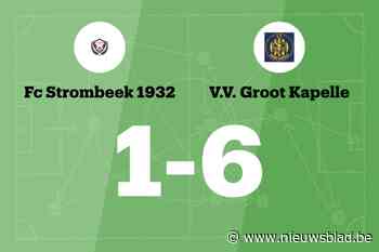 Osagie scoort drie keer, VV Groot Kapelle verslaat Strombeek 1932 B