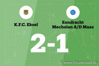 Sandy De Pachter en Yannick Goven pakken winst voor Eksel tegen E. Mechelen a/d Maas
