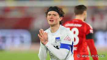 Fortuna dreht Spiel: Hertha BSC taumelt im Abstiegskampf, der Trainer wankt nur noch