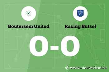 Boutersem United en Butsel komen niet tot scoren