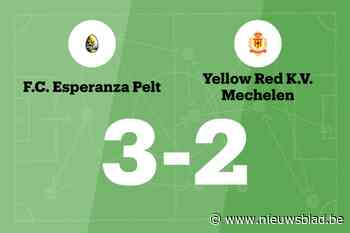 Winnende reeks van Jong KV Mechelen eindigt na wedstrijd tegen Esperanza Pelt