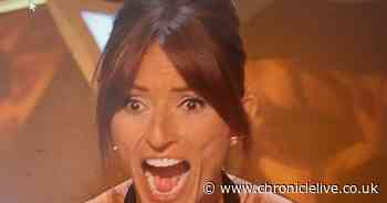 Masked Singer's Davina McCall 'screams' on ITV set as act confirmed as music icon in final