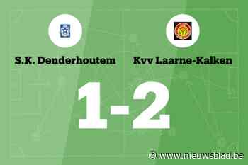 KVV Laarne-Kalken B wint de wedstrijd tegen SK Denderhoutem B en beslist in de eerste helft