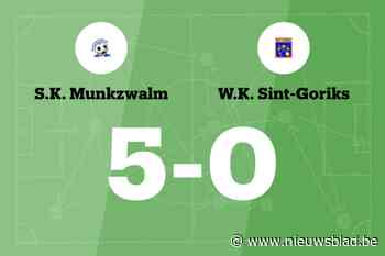 SK Munkzwalm B overklast WK Sint-Goriks