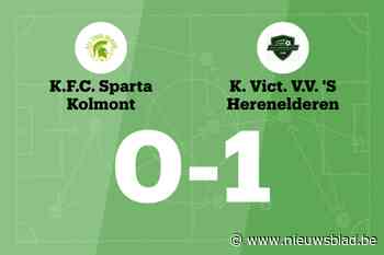 T. Caelen leidt s Herenelderen voorbij Sp. Kolmont