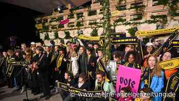 Protest auf Berlinale-Feier: Promis warnen vor Rechtsruck