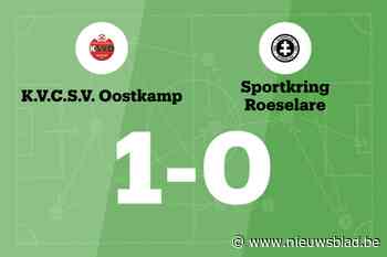 Vanhaecke is goud waard voor SV Oostkamp tegen SK Roeselare