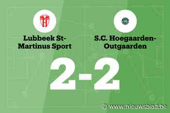 SMS Lubbeek en Out-Hoegaarden B delen de punten
