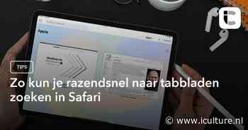 Zo kun je razendsnel naar tabbladen zoeken in Safari