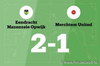 Sterke tweede helft genoeg voor Mazenzele Opwijk B tegen Merchtem United