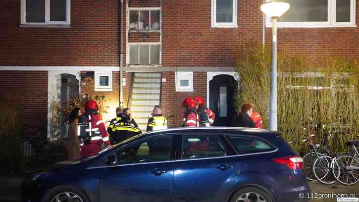 Woningbrandmelding aan Jan van Galenstraat in Groningen