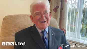 Service of celebration held for D-Day veteran