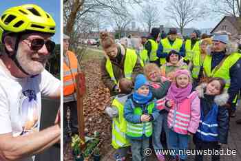 Familie en vrienden herdenken fietsslachtoffer Odi met stille optocht “Opdat dit nooit meer mag gebeuren”
