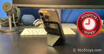 Tested: MOFT’s Magnetic Wallet Stand holds up to 3 cards and props up your iPhone for half the price of Apple’s MagSafe Wallet