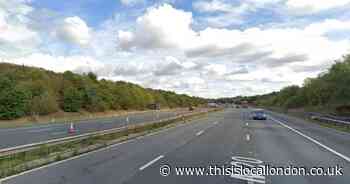 Elderly man dies after being hit by van on M20 in Kent