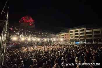 IN BEELD. 10.000 mensen genieten van opening lichtkunstwerk voor 600ste verjaardag KU Leuven