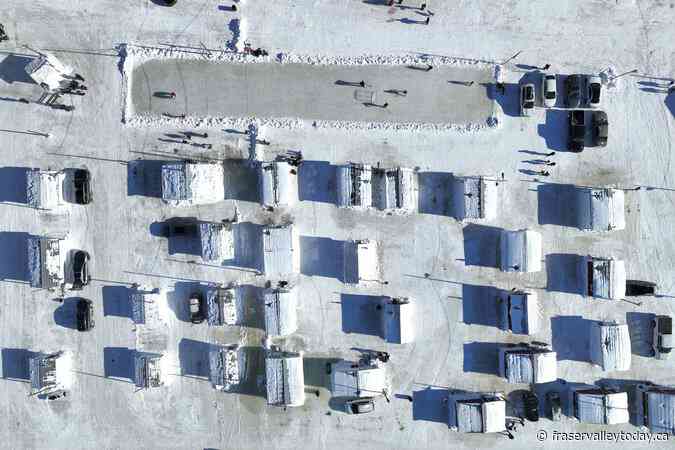 Colder Quebec winter gives ice fishing aficionados reason to celebrate