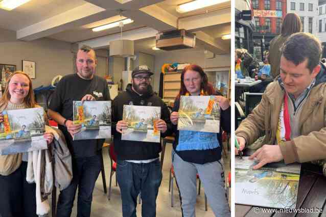 Stormloop op platen van Prins Sjalen, fans wachten met plezier drie uur: “Zijn liedjes zijn gewoon uniek”