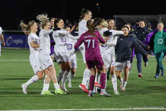 Anderlecht-vrouwen wroeten zich na penalty’s voorbij Genk en staan opnieuw in bekerfinale: “Enorm fier over de manier waarop we hebben teruggevochten”