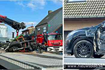 Motorrijder (43) zwaargewond na aanrijding met auto