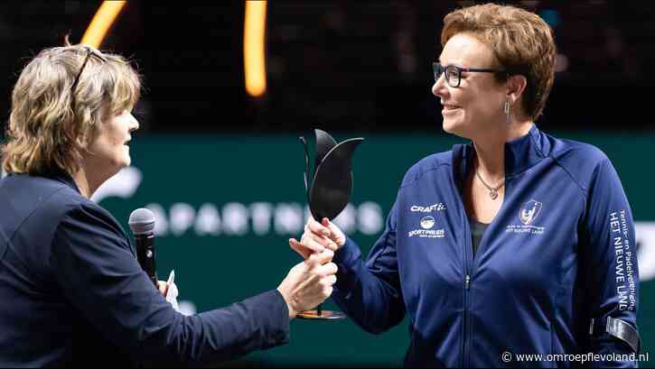 Almere - Regina Tang is door de KNLTB uitgeroepen tot vrijwilliger van het jaar