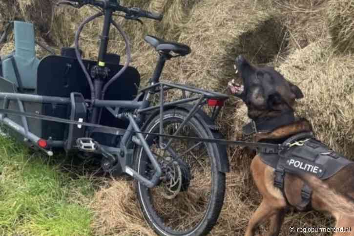 Snelle actie van politiehonden leidt tot aanhouding diefstal bakfiets in Katwoude