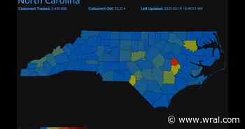 More than 53,000 without power in NC as severe storms roll through Sunday morning