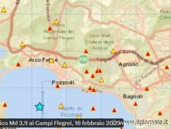 Paura a Napoli, scossa di terremoto di magnitudo 3.9: panico in strada