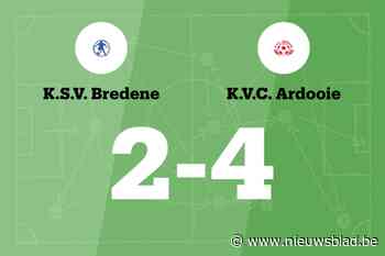 VC Ardooie wint spektakelwedstrijd van SV Bredene