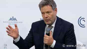 "Es geht nur mit Europa": Habeck sieht amerikanisch-russischen Friedensplan scheitern