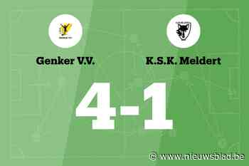Genk VV zet zegereeks voort met overwinning tegen Meldert
