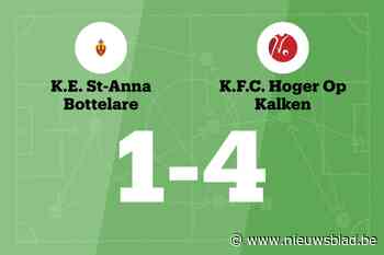 HO Kalken B wint tegen ESA Bottelare B door treffers van Van Belle