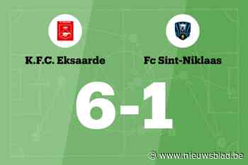 FC Eksaarde wint tegen FC Sint-Niklaas door treffers van Asemota