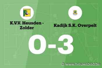 Heusden-Zolder kan zegereeks van Kadijk niet stoppen